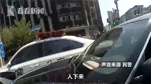 危急！疑因‘危险变道’，警车竟在高速公路上逼停私家车，网友呼吁合理安全行驶