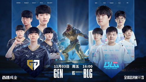 今日17点，GEN与BLG(BO5)大战一触即发，精彩不容错过！