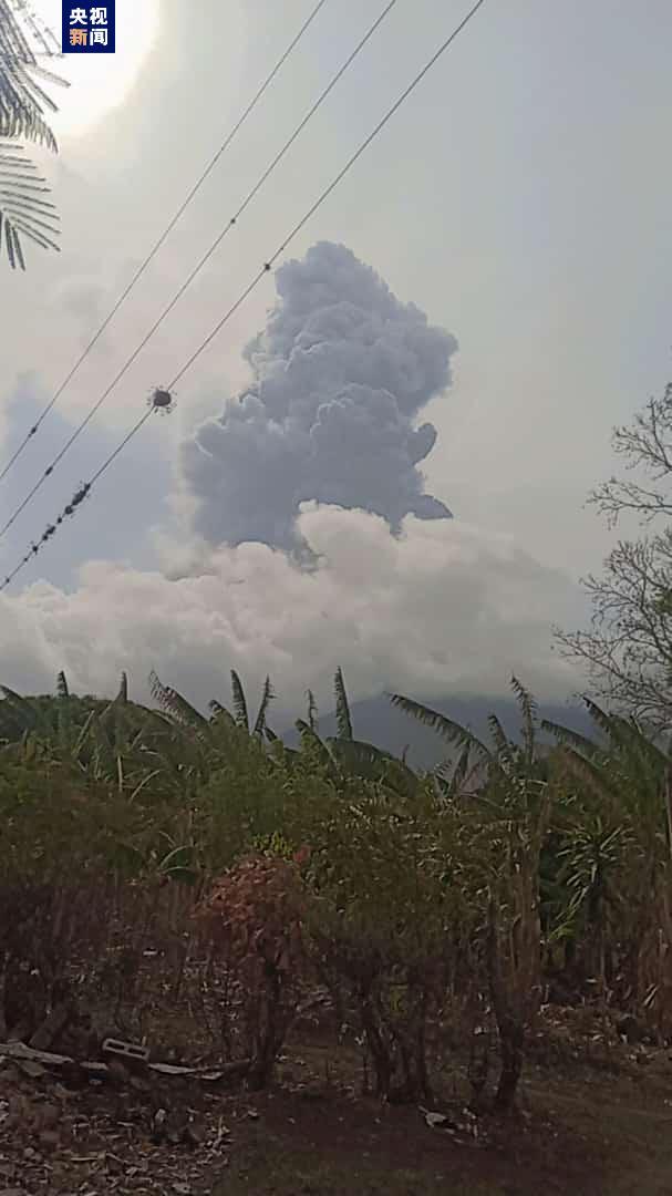 尼加拉瓜火山爆发：羽流高度触及2千米！