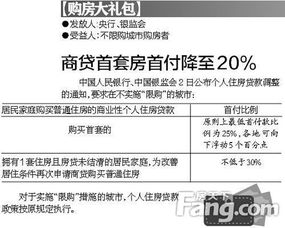 官方发布！首套房商贷最低首付比例调整至15%，公积金贷款利率进一步优惠