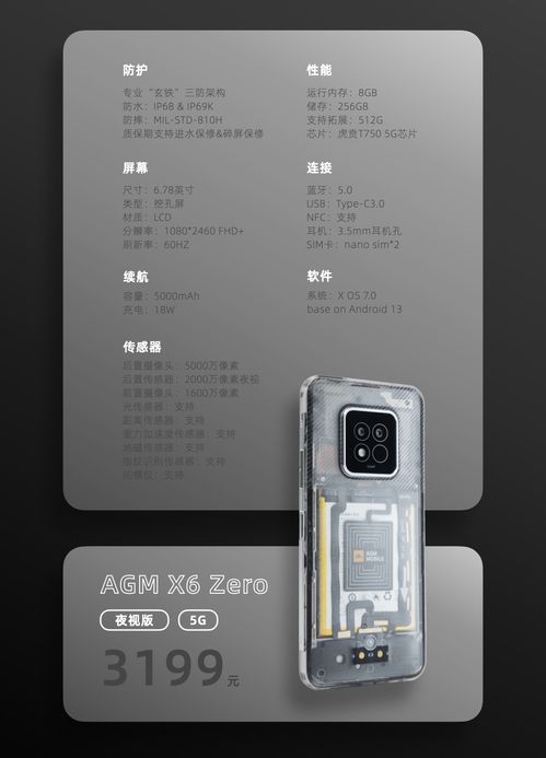 轻薄5G三防手机 AGM X6 开放预约，售价仅需 2799 元！