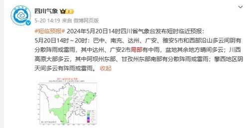 四川夏季部分天气变化的更多信息: 局部气象增加、局部预报的产生原因。