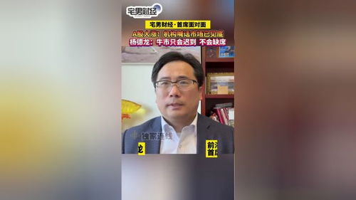 杨德龙：严减持新规对A股的影响深度解析——宅男财经视角