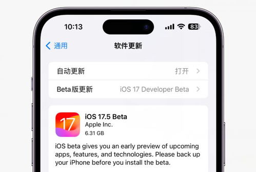 iOS 17.5系统被苹果暂时阻止，iPhone用户恐无法继续降级至旧版本系统