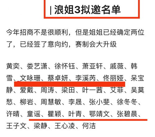 网络信息大爆炸，谁能揭秘反向参赛的秘密？通过观看《浪姐》5，你就明白了！