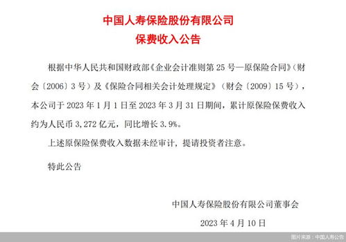 保险新旧会计准则适用差异有多大？人保寿险一季度净利润相差超50亿