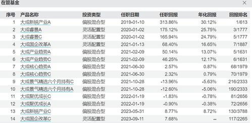 解开大成基金经理封闭期离职之谜：真相揭开，影响深远!