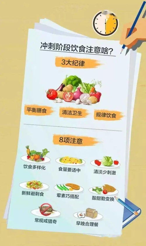 高考期间实用的饮食秘密：一份针对所有考生与家长的全攻略