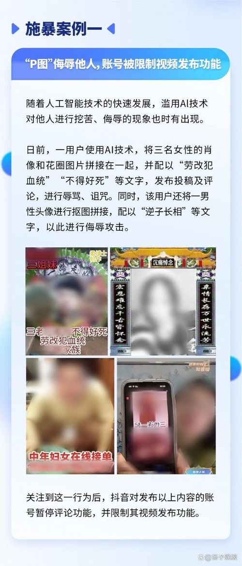 抖音重点关注泄露隐私、P图公开辱骂等网暴言论，呼吁用户提高警惕并积极抵制不文明行为