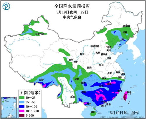 周五至周日全国天气异常，北部地区雷暴大风频繁，南方部分地区降雨量创纪录