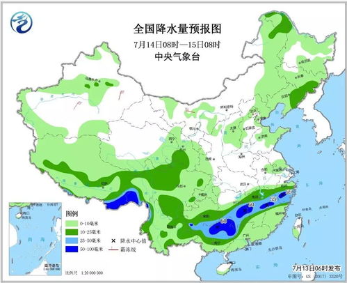 最新高考天气地图出炉：南方强降雨、华北高温并存