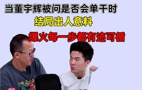 董宇辉直播带货的反思与担忧: 觉得意义重大，却也有多少快乐可言?