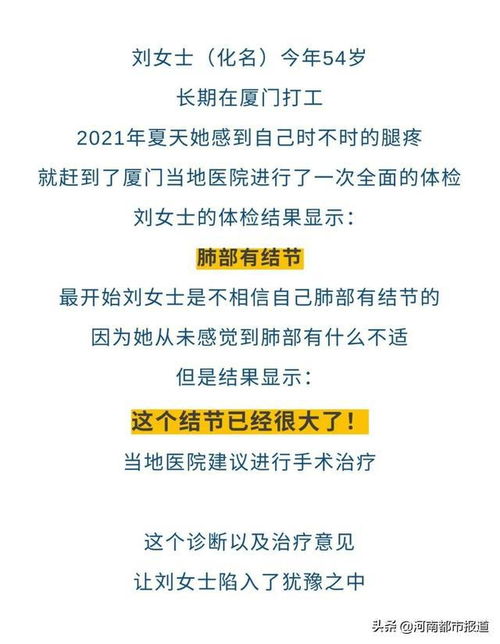 提前识别肺癌，早发现早治疗！活得长久、活得好需科学认识肺癌分期