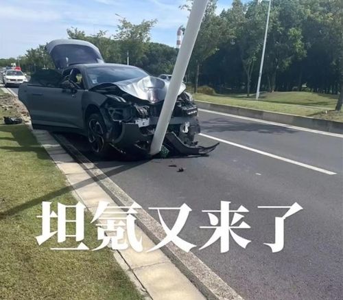 极氪001高速追尾大货车，副驾乘客心声：庆幸自己未受重伤