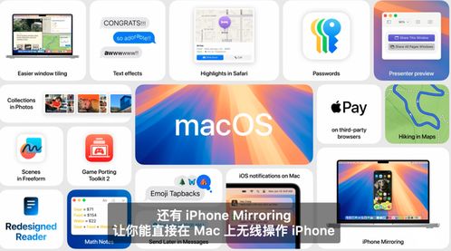 MacOS 12「Sequoia」：集成的强大更新与方便的界面！