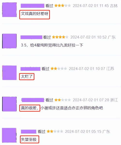 《海关战线》口碑两极分化：救不了谢霆锋？