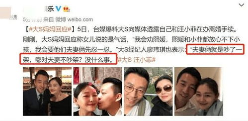 大S确认：若汪小菲与马筱梅生子，探视权或将被取消