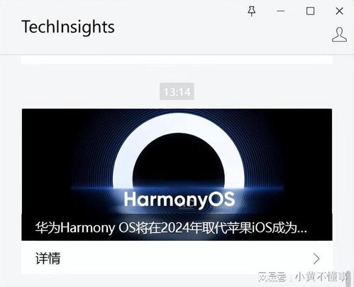 华为鸿蒙系统成功超越iOS，成为市场第二大操作系统