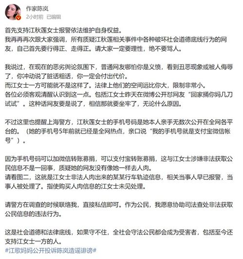 江歌母亲陈岚刑事自诉案审结：诽谤已被驳回双方回应