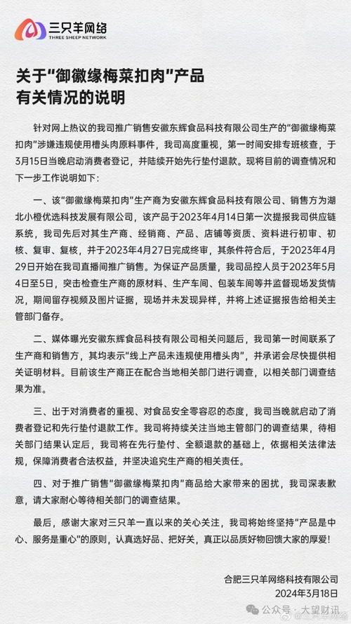 三只羊的惩罚与问题：探讨网络环境中我们需要关注的问题