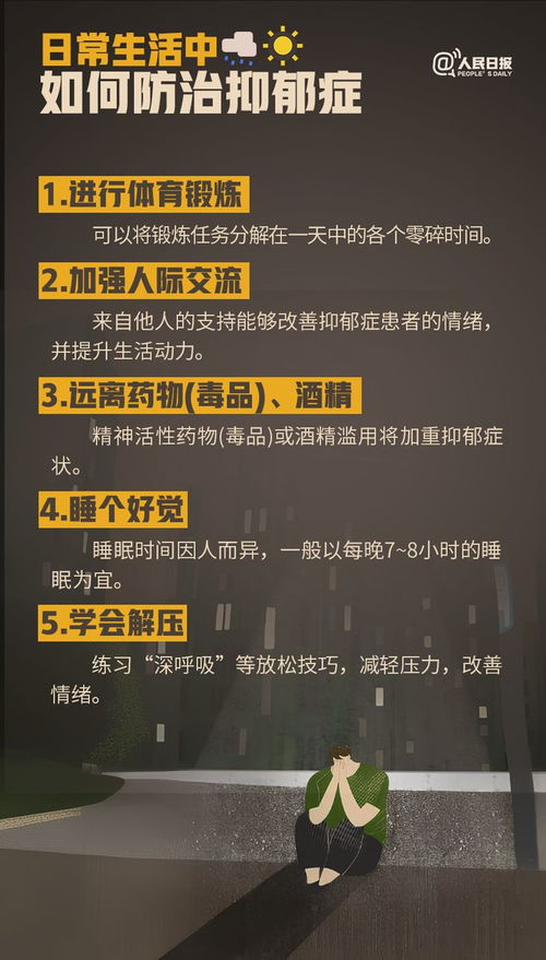 注意青少年抑郁症的早期迹象，世界精神卫生日呼吁重视！