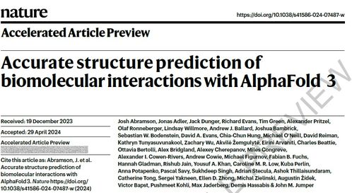 AlphaFold3开源，将彻底改变现有药物研发模式